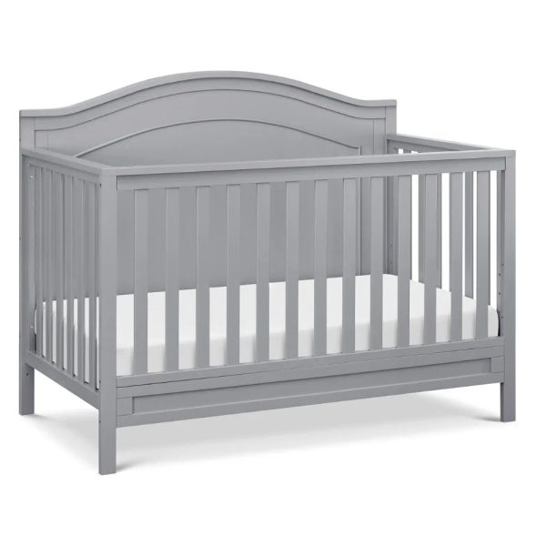 2023 New Charlie 4-in-1 Convertible Crib in White, Greenguard Gold Certified